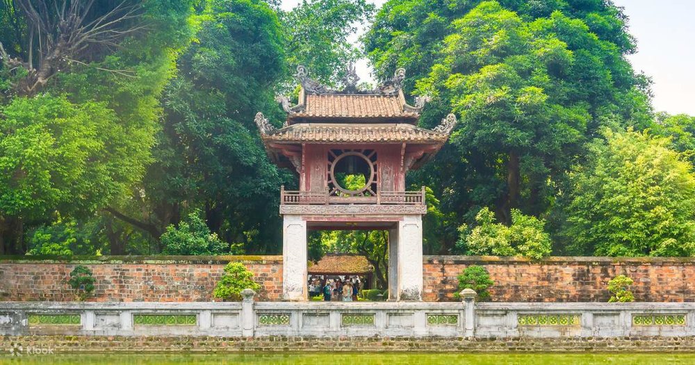 Temple of Literature in Hanoi, Vietnam