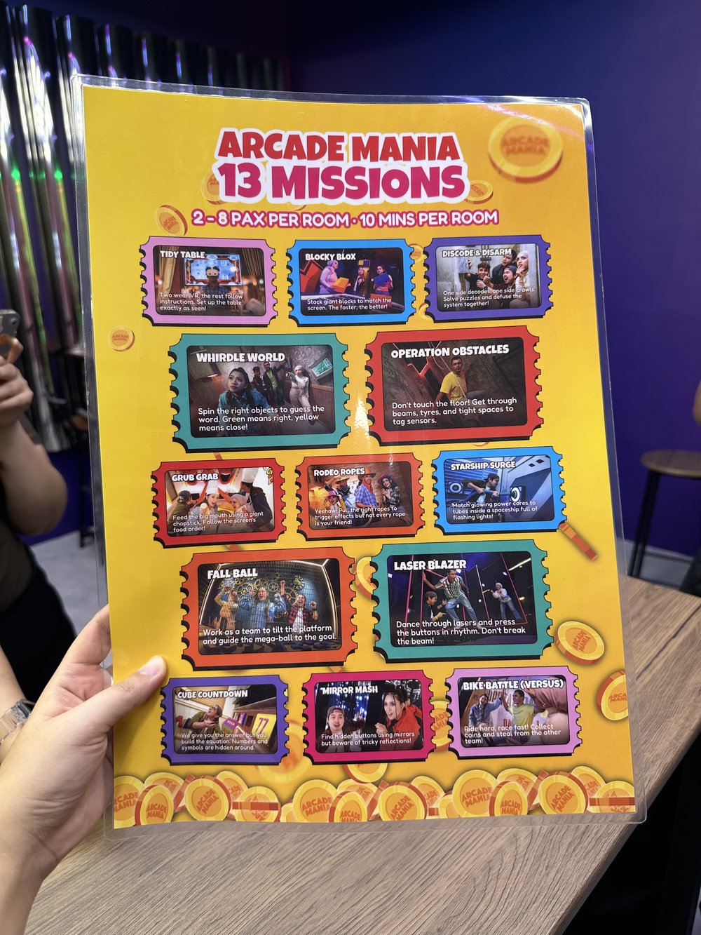 bomb battle sunway pyramid - arcade mania game list