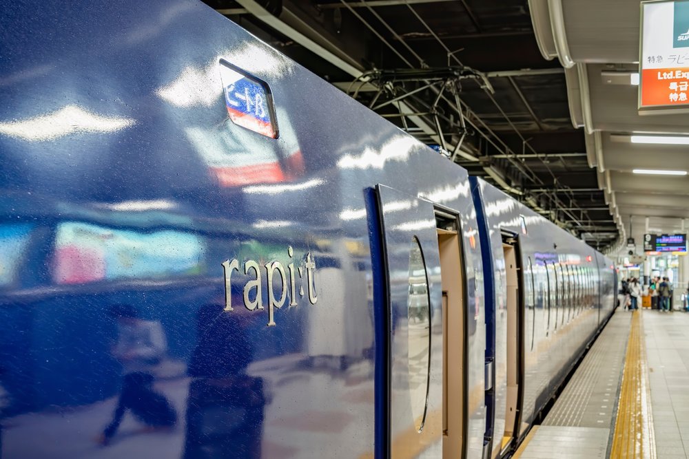 รถไฟด่วน Nankai Rapi:t เชื่อมสนามบินคันไซ