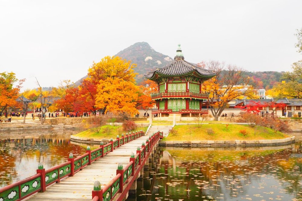 Trưa - Đắm Chìm Trong Lịch Sử Và Kiến Trúc Tại Cung Điện Gyeongbokgung