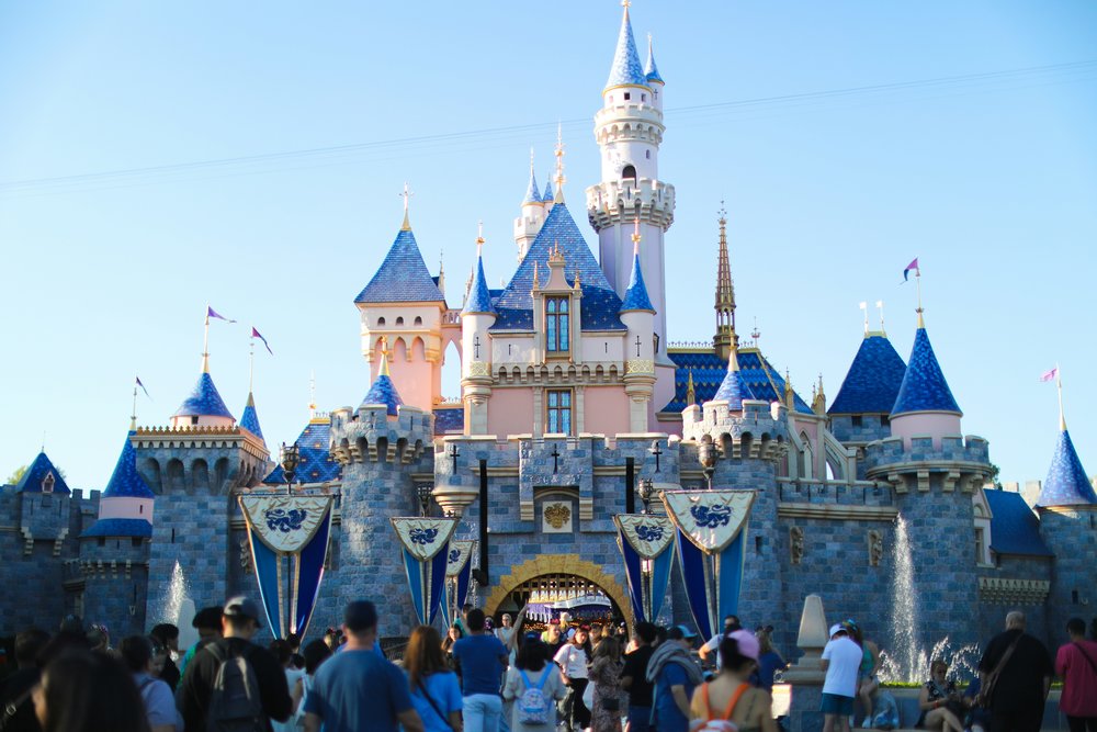 Disneyland California’s iconic castle | Photo by Jordan on Unsplash