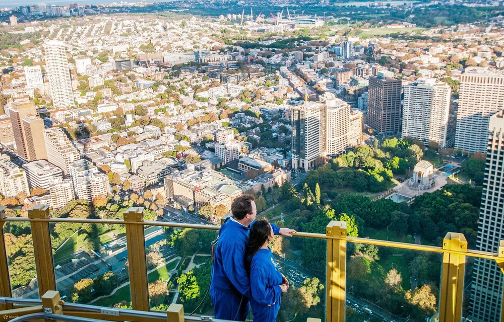 Incredible skyline views from Sydney Tower Eye