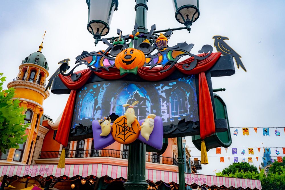 上海ディズニーのハロウィーン特集2025 ハロウィンデコレーション ヴィランズ