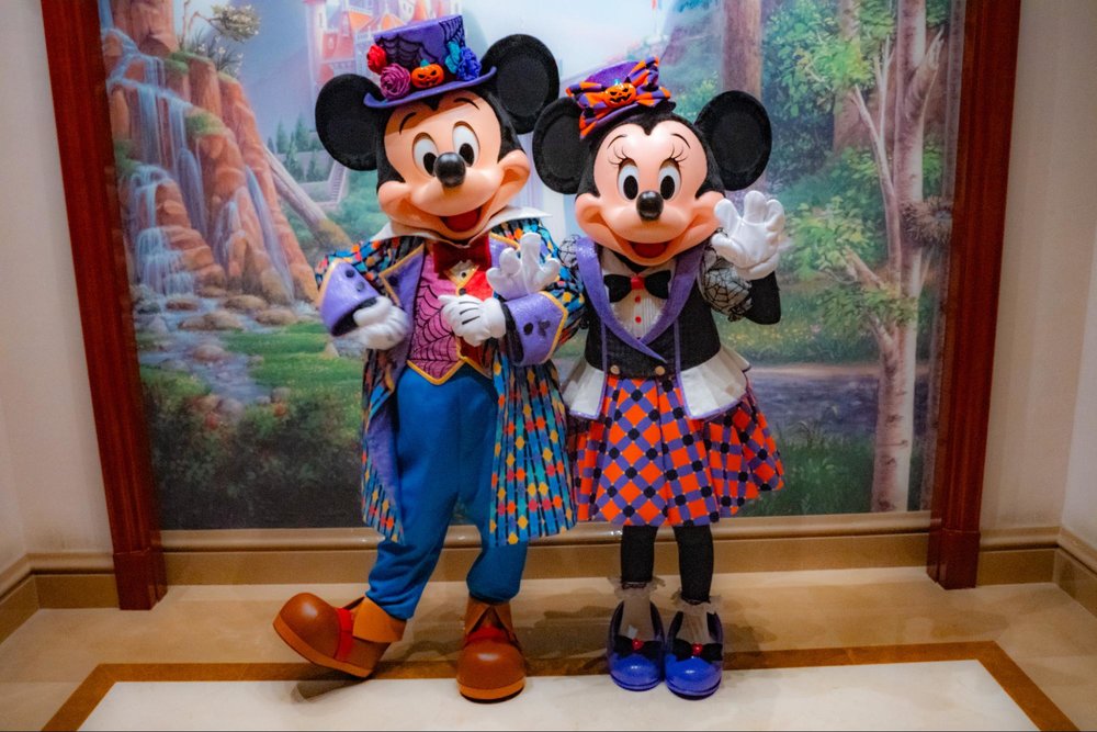 上海ディズニーのハロウィーン特集2025 ハロウィンデコレーション 直営ホテル ミッキー ミニー