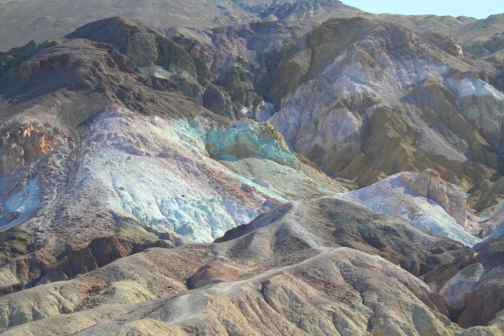 The colorful mountainside at the Artist’s Palette.