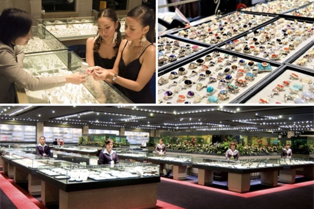 Buổi Trưa: Ghé Trung Tâm Vàng Bạc Gems - Tinh Hoa Lấp Lánh Giữa Lòng Chon Buri