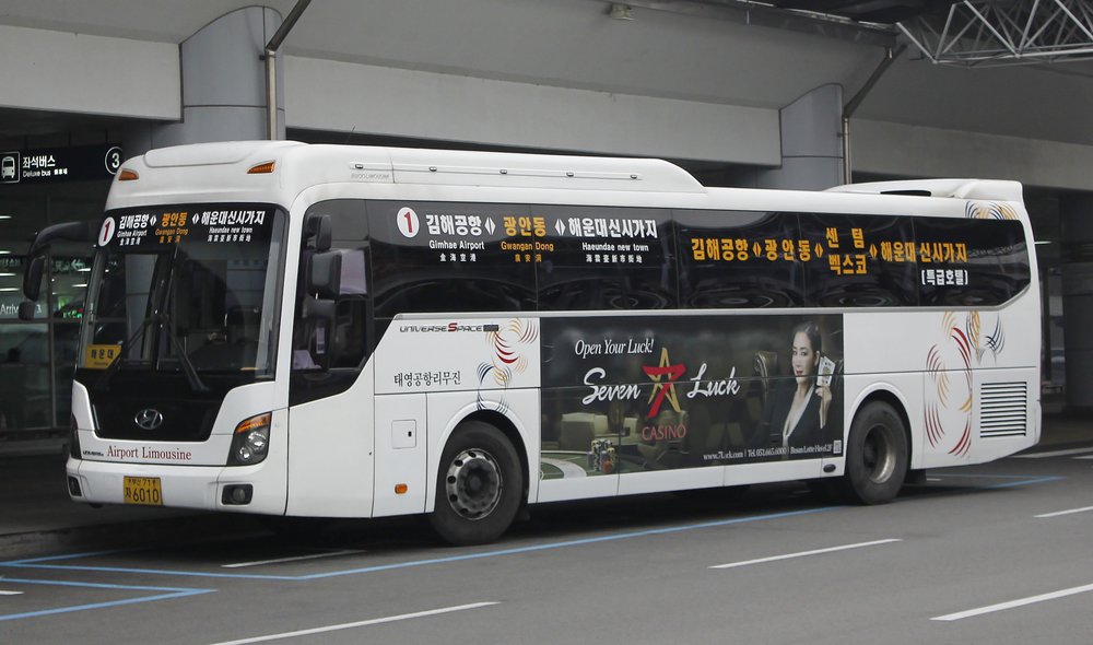 Các Tuyến Xe Buýt Công Cộng Từ Sân Bay Gimhae Về Trung Tâm Busan