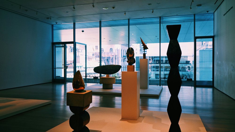 Sculptures in MoMA