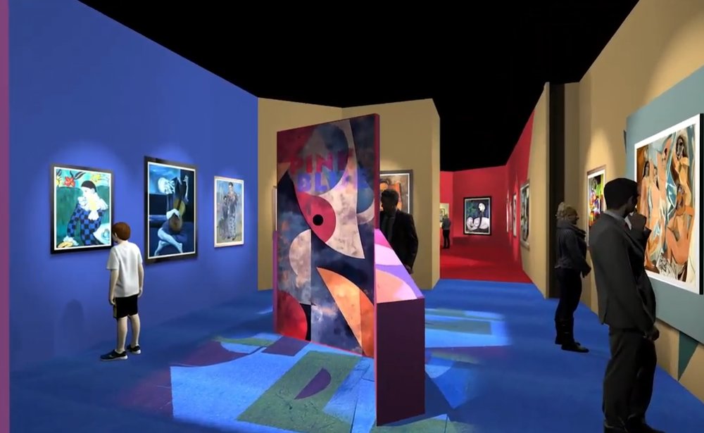 台北展覽#5 「永恆畢卡索」光影藝術展：藝術、繆思與知己