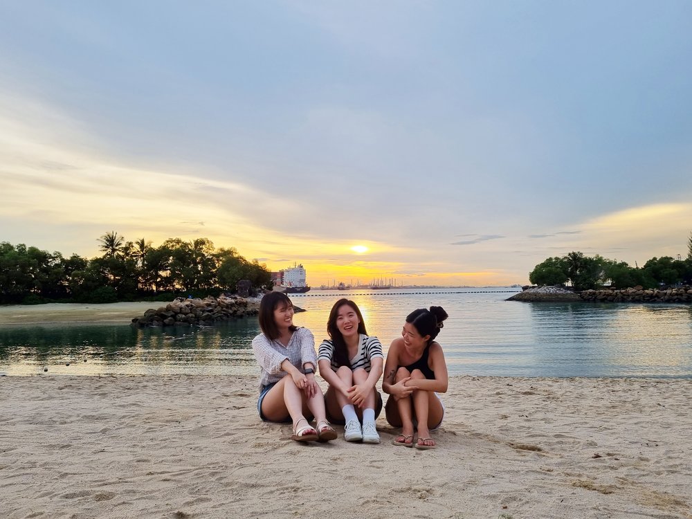 Sunset at Sentosa