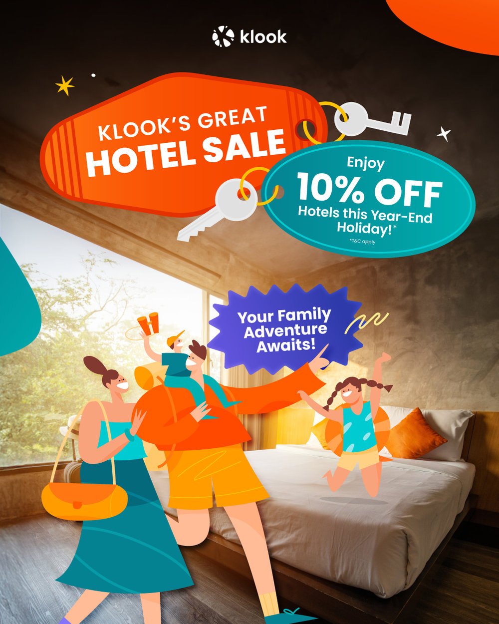 Klook's Great Hotel Sale November 2025 School Holiday