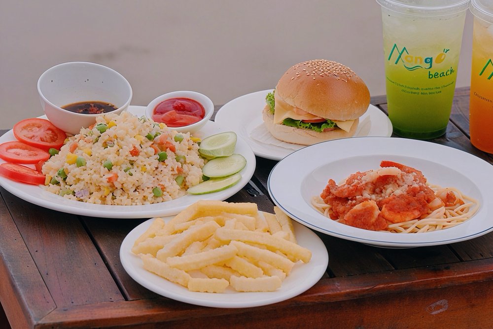 Ăn Gì Ở Mango Beach? Thiên Đường Ẩm Thực Hấp Dẫn Tại Chỗ