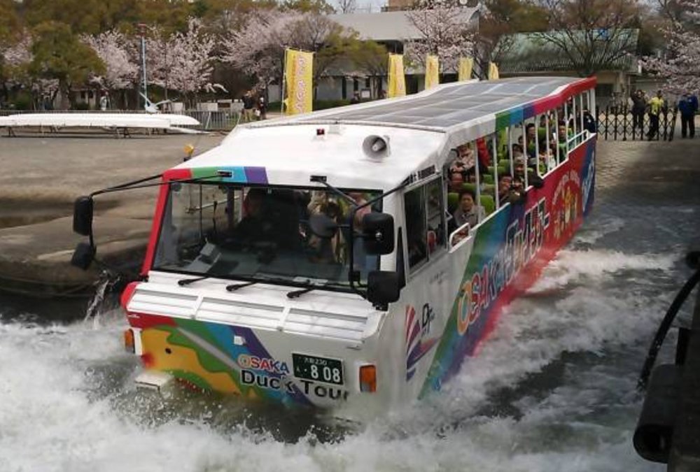 Đi Chùa Sensoji Bằng Xe Buýt Nước