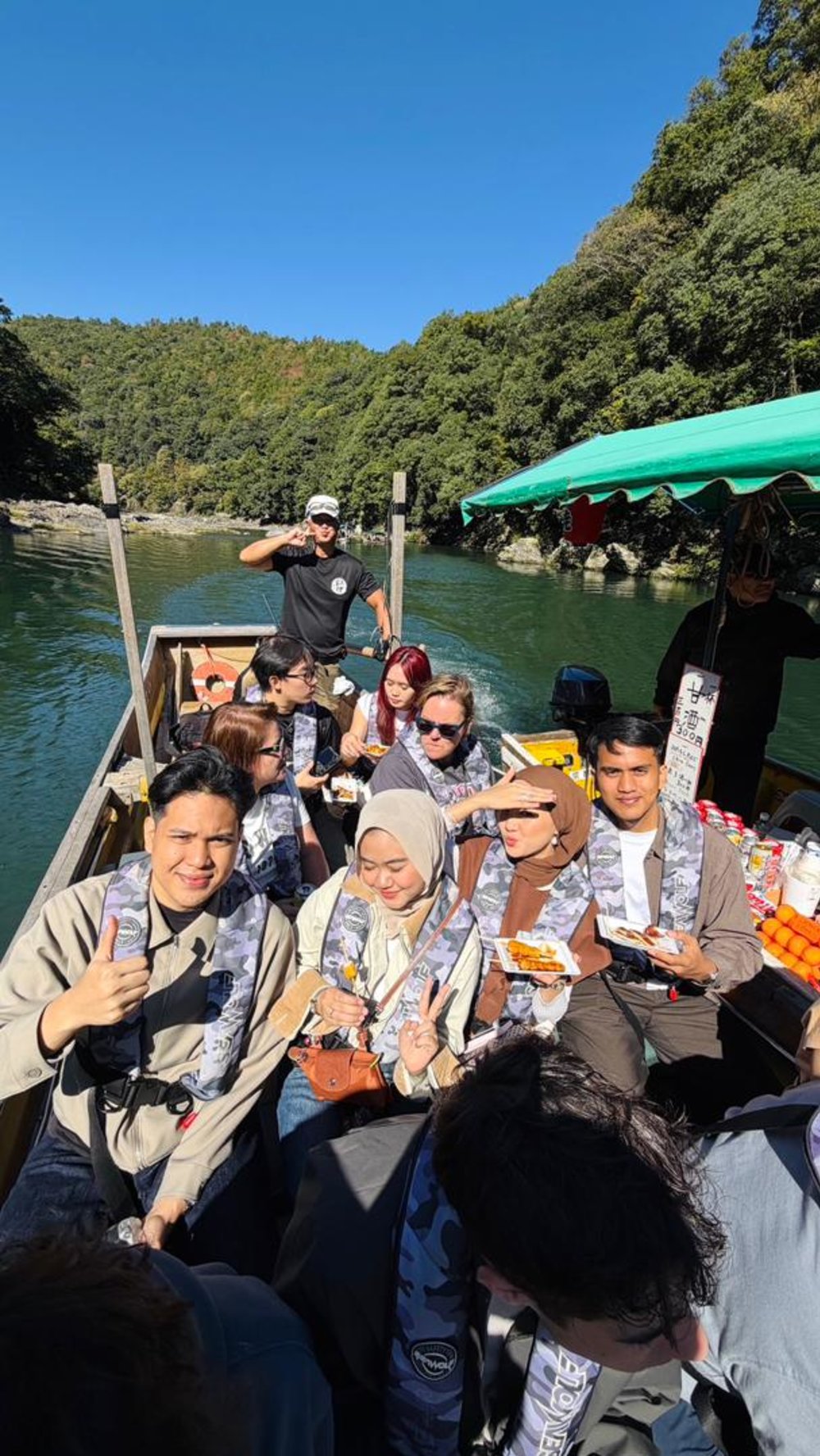 Muslim Friendly Hozugawa River Boat Ride Experience