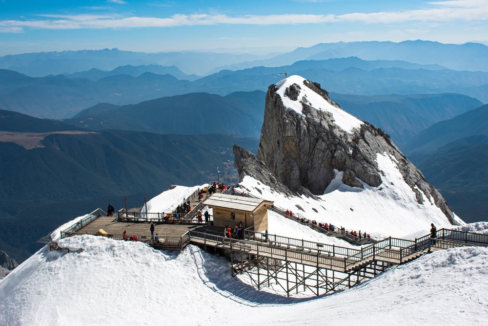 ภูเขาหิมะมังกรหยก (Jade Dragon Snow Mountain)