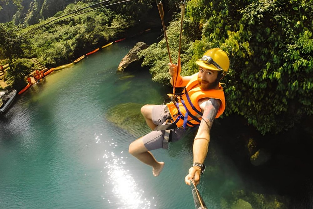 Đi Zipline Ở Hoà Phú Thành - Cảm Giác Bay Giữa Núi Rừng