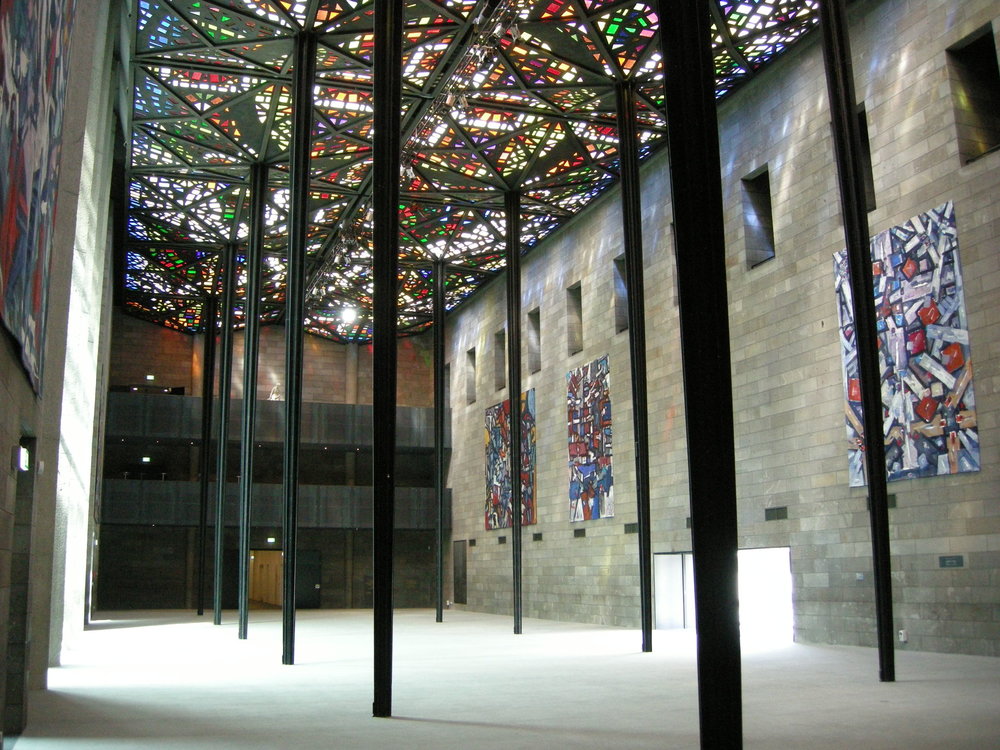 An art installation at the National Gallery of Victoria