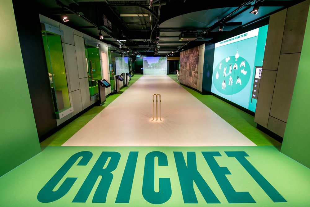 The Cricket Gallery at the Australian Sports Museum