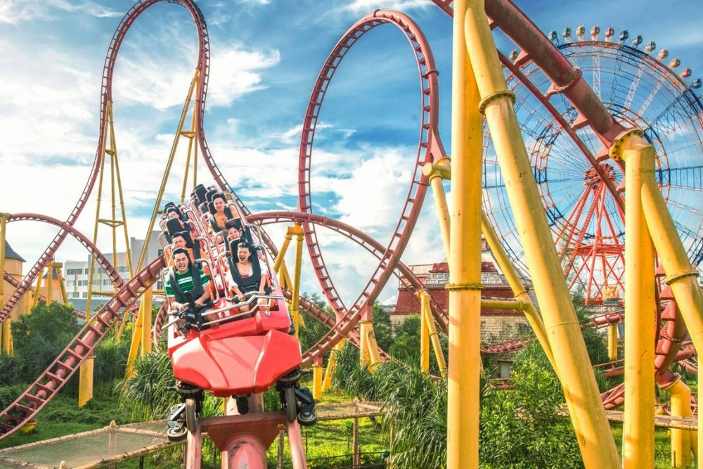 Buổi Chiều - Vui Chơi Tại Các Khu Chủ Đề Của VinWonders