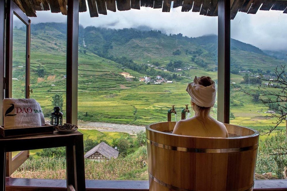 Tắm Lá Thuốc Người Dao Đỏ Ở Bản Tả Phìn