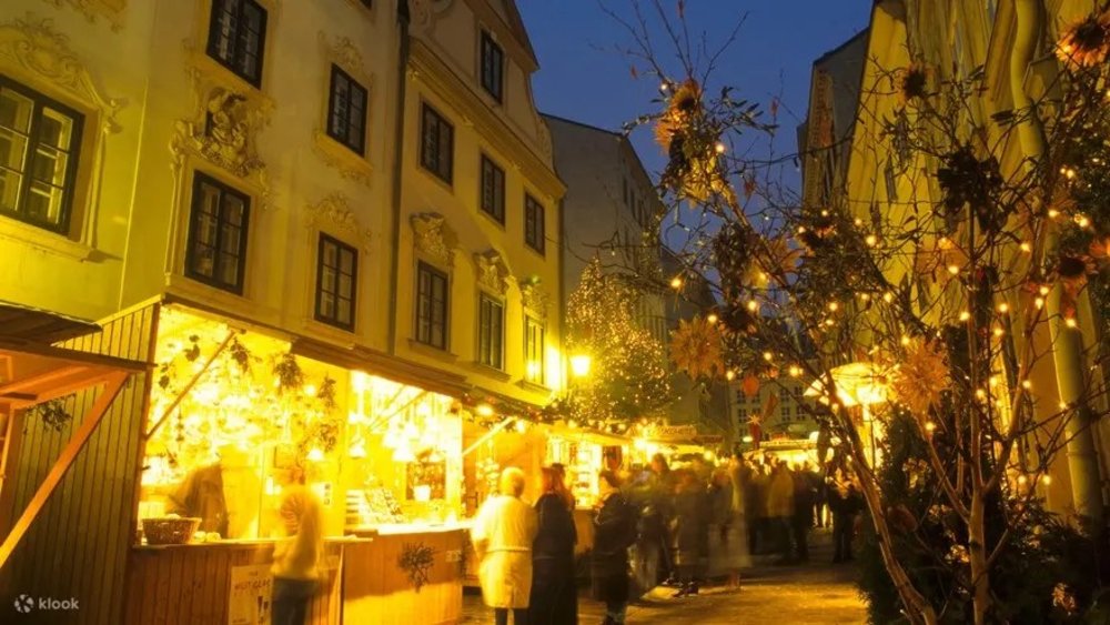 歐洲聖誕市集, 奧地利維也納,維也納聖誕市集, 聖誕燈飾