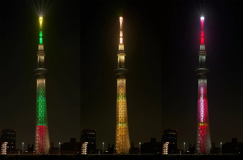 東京聖誕燈飾, 東京晴空塔 Tokyo Skytree