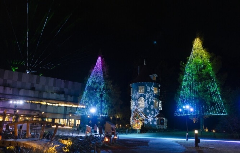東京聖誕慶典活動 , 姆明谷公園冬季燈光秀