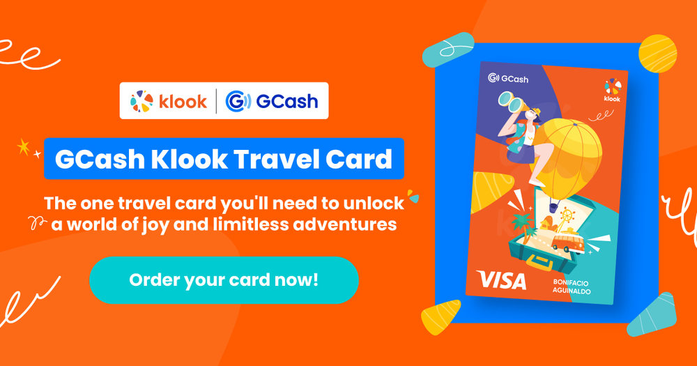 gcash klook travel card header