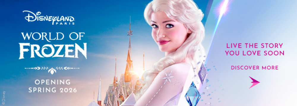 巴黎迪士尼 冰雪奇緣新園區