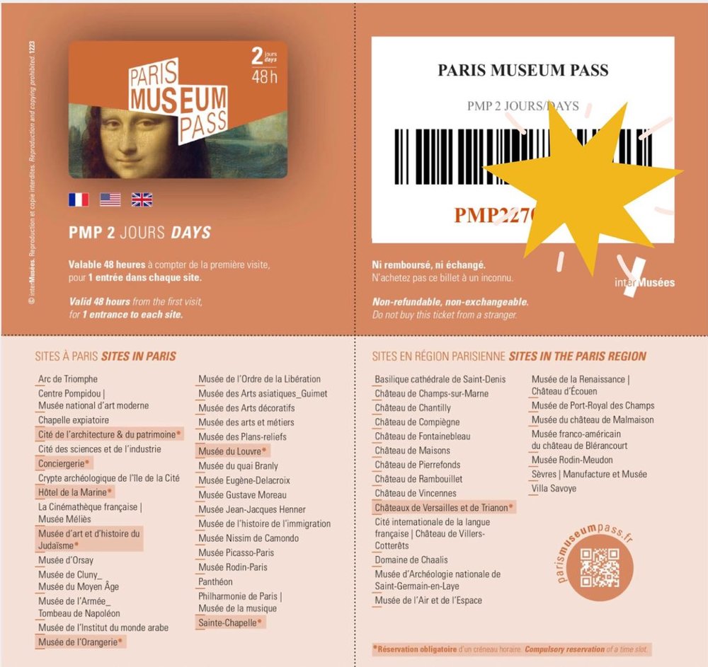 パリミュージアムパス(Paris Museum Pass) 買い方