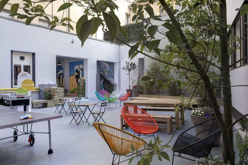 RomeHello Hostel game room