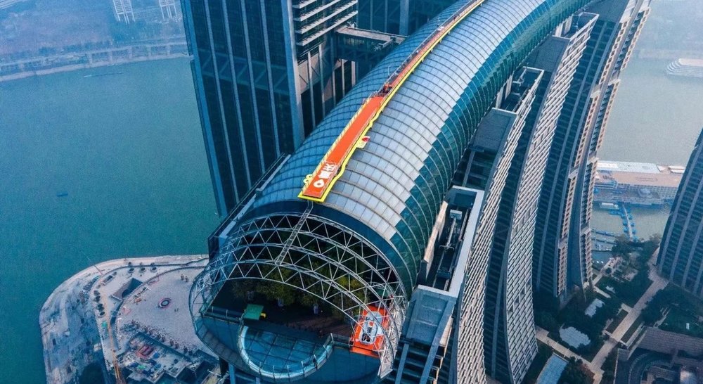 sg - chongqing raffles city skywalk