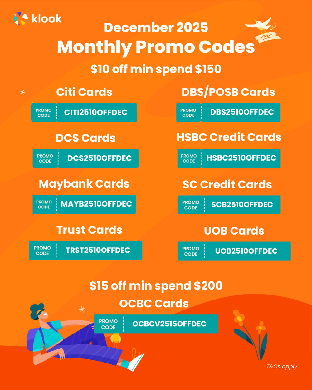 klook promo codes 2025