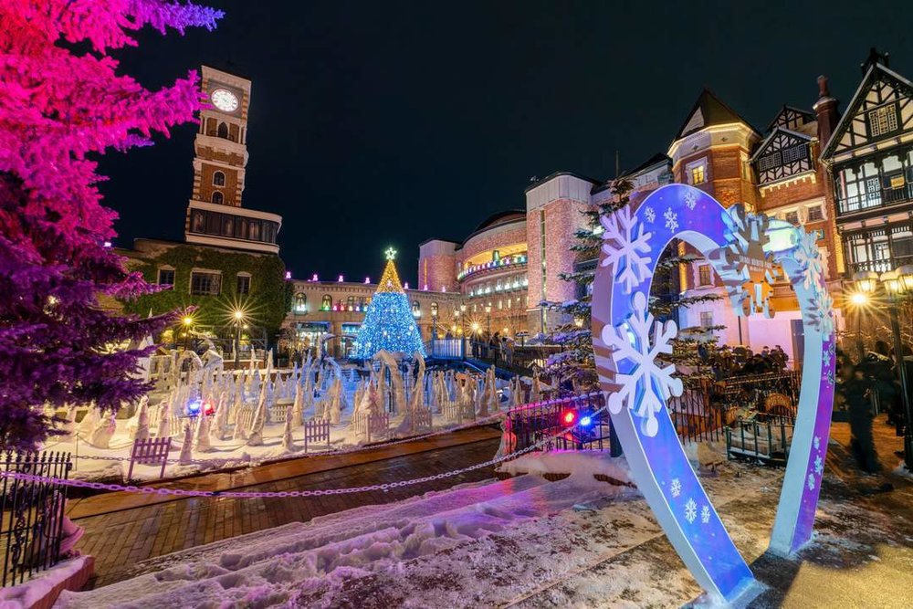 札幌聖誕燈飾, 北海道聖誕節, 北海道聖誕燈飾, 北海道聖誕市集, 札幌白色戀人公園甜蜜燈光秀