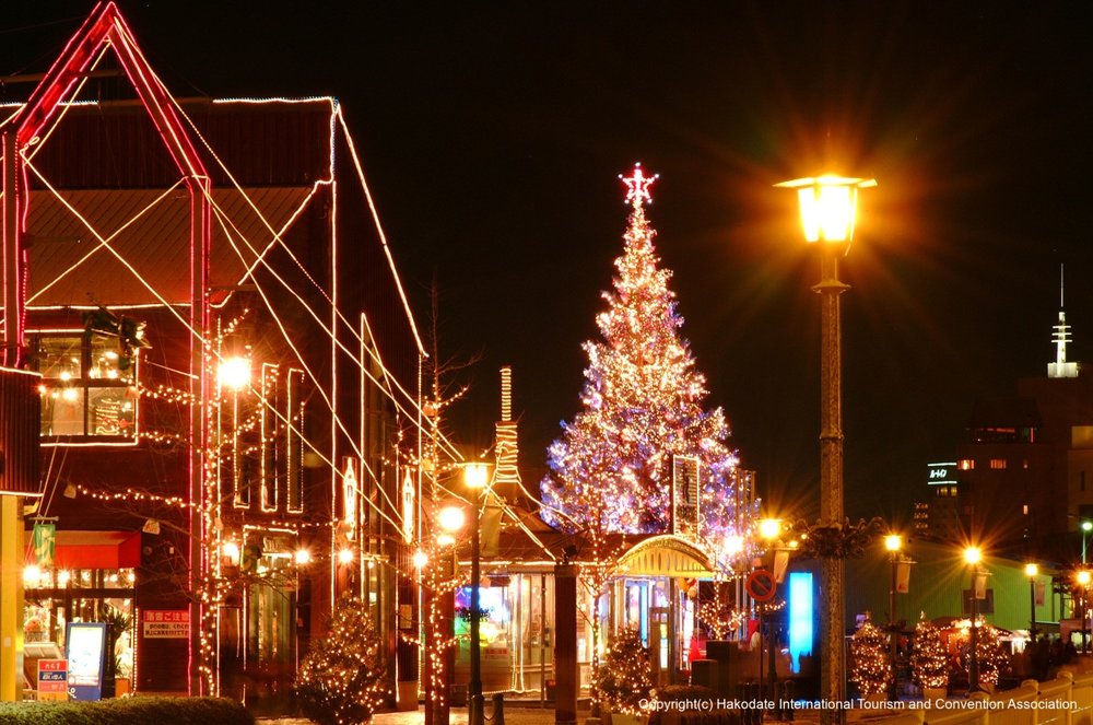 函館聖誕燈飾, 北海道聖誕節, 北海道聖誕燈飾, 北海道聖誕市集, 函館聖誕市集, 金森紅磚倉庫「聖誕夢幻節」