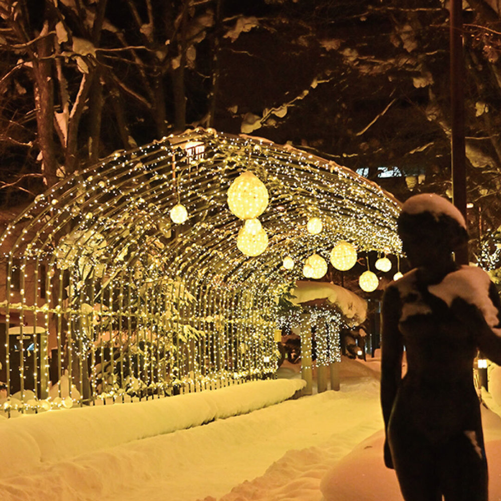 旭川聖誕燈飾, 北海道聖誕節, 北海道聖誕燈飾, 北海道聖誕市集, 旭川雪之輪