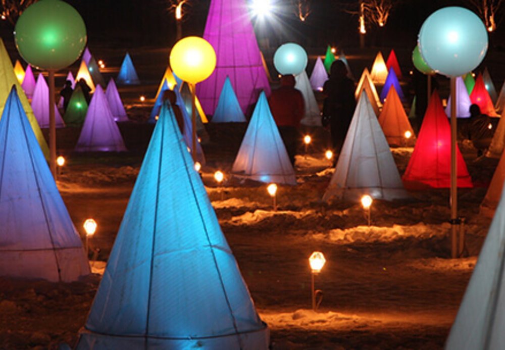 帶廣聖誕燈飾, 北海道聖誕節, 北海道聖誕燈飾, 北海道聖誕市集, 十勝川溫泉「彩凜華」