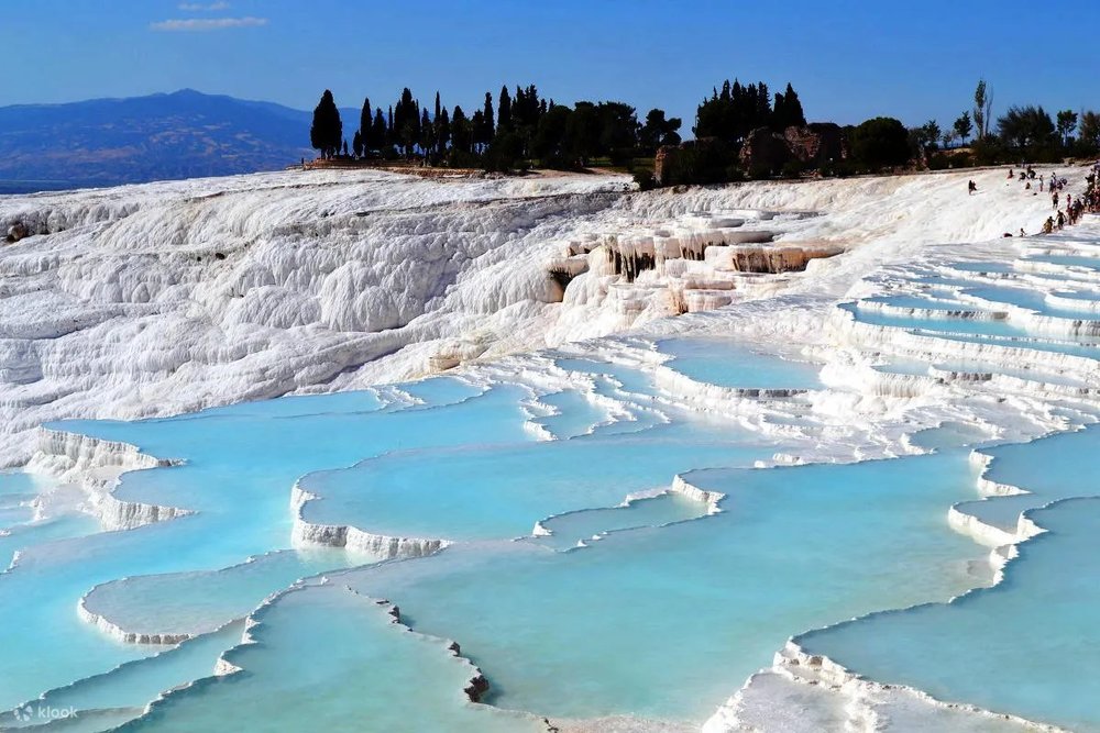 Pamukkale Lâu Đài Bông Trắng Và Suối Nước Nóng Cổ Đại
