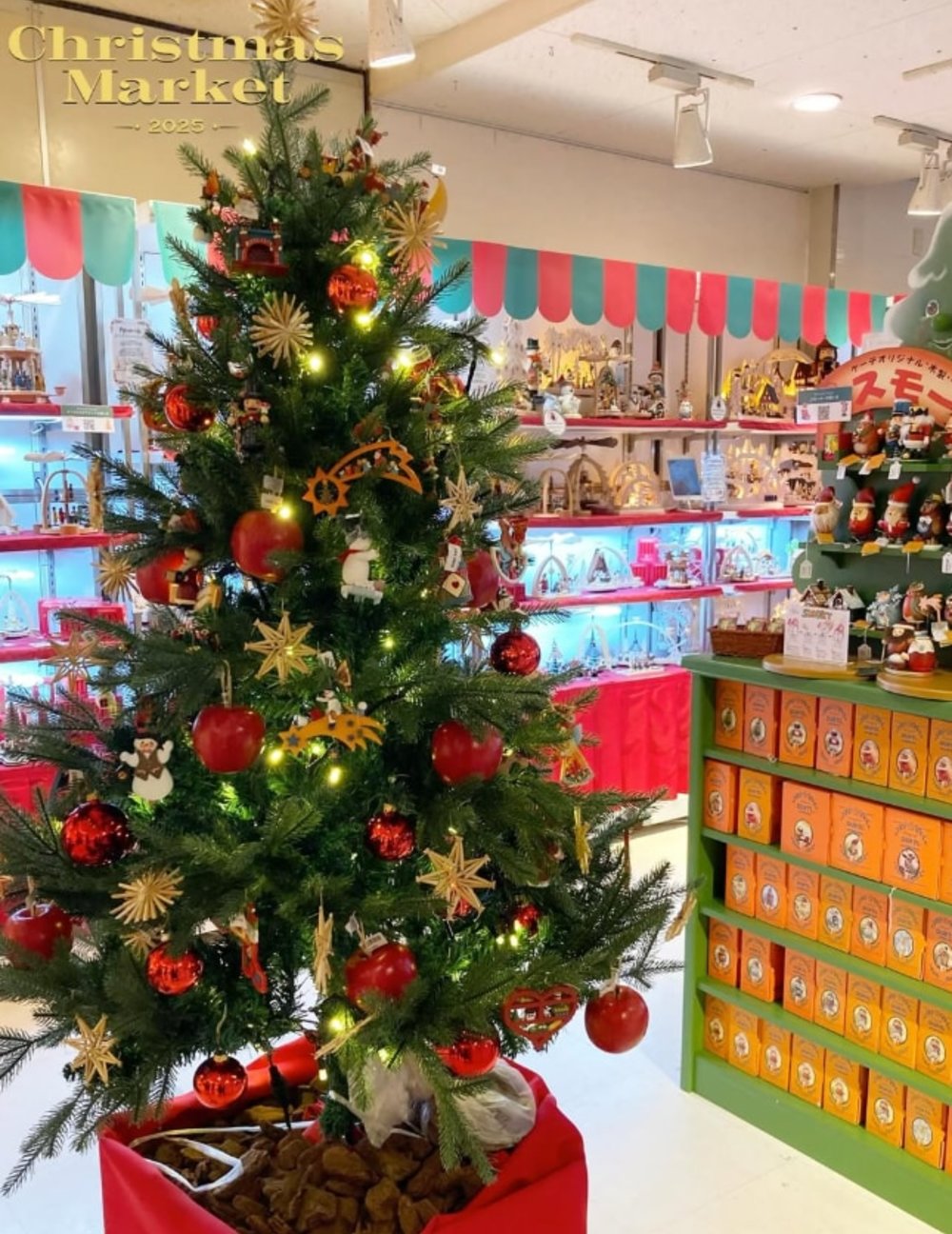 大阪聖誕, 大阪聖誕燈飾, 大阪聖誕市集, 阪急梅田本店 聖誕市集, 梅田聖誕燈飾, 梅田點燈, 梅田聖誕市集