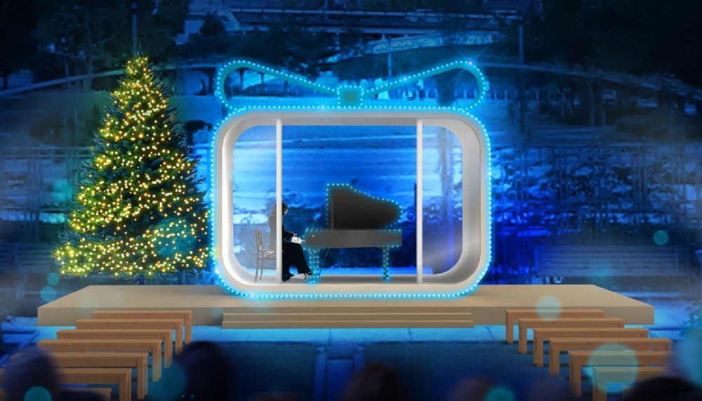 大阪聖誕點燈, 大阪聖誕燈飾, 大阪聖誕市集, 天王寺公園聖誕市集, 大阪光之饗宴, 中之島點燈, 中之島聖誕市集