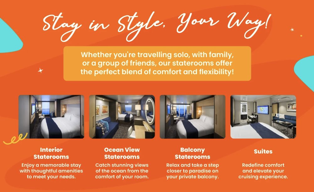 ovation of the seas cabin types