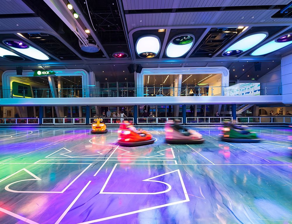 ovation of the seas bumper cars