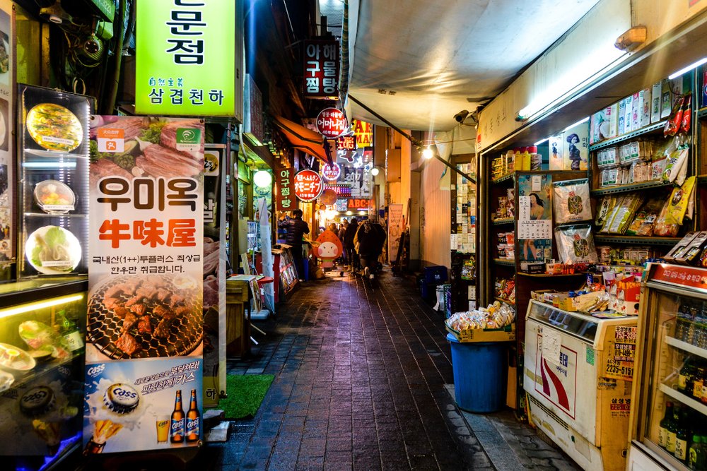 Myeongdong, Seoul - "Bùng Nổ" Xiên Que & Bánh Phô Mai