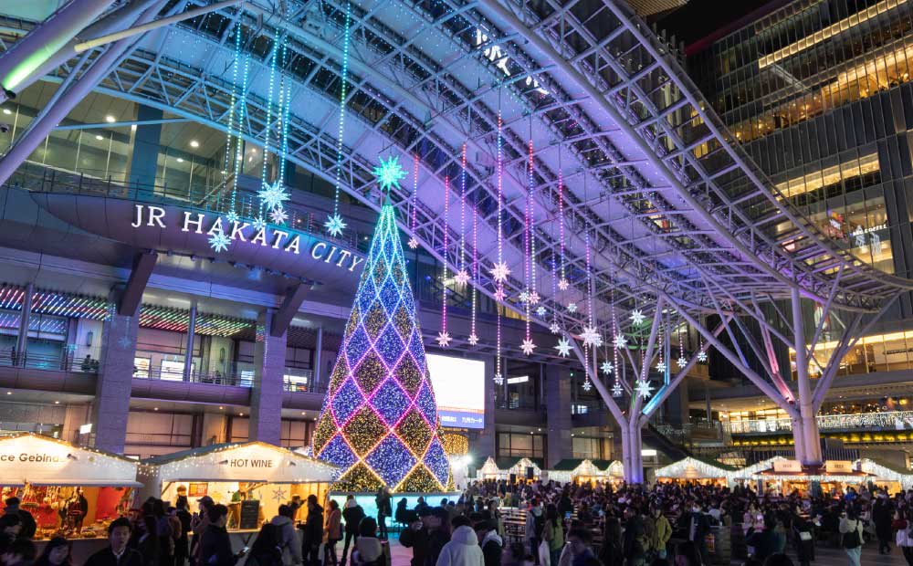 CHRISTMAS MARKET in 光之街 博多