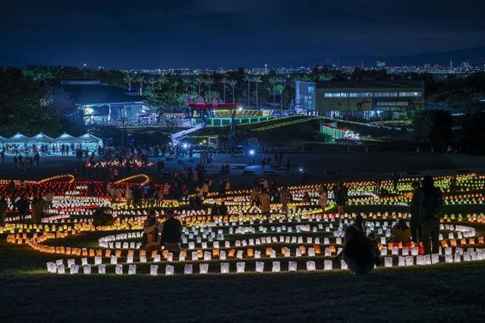 海之中道海濱公園 海之中道蠟燭之夜