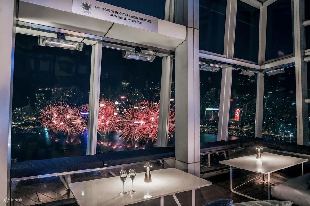 香港麗思卡爾頓酒店｜OZONE｜除夕倒數派對