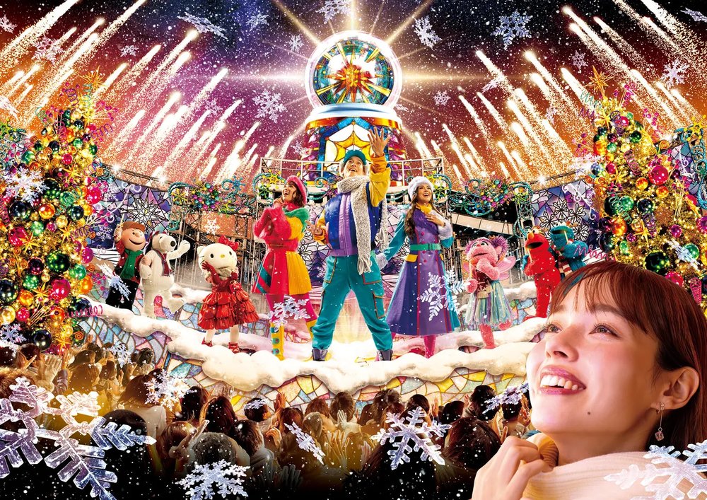 Universal Studios Japan (USJ) Christmas 2025 - Universal Christmas Joy