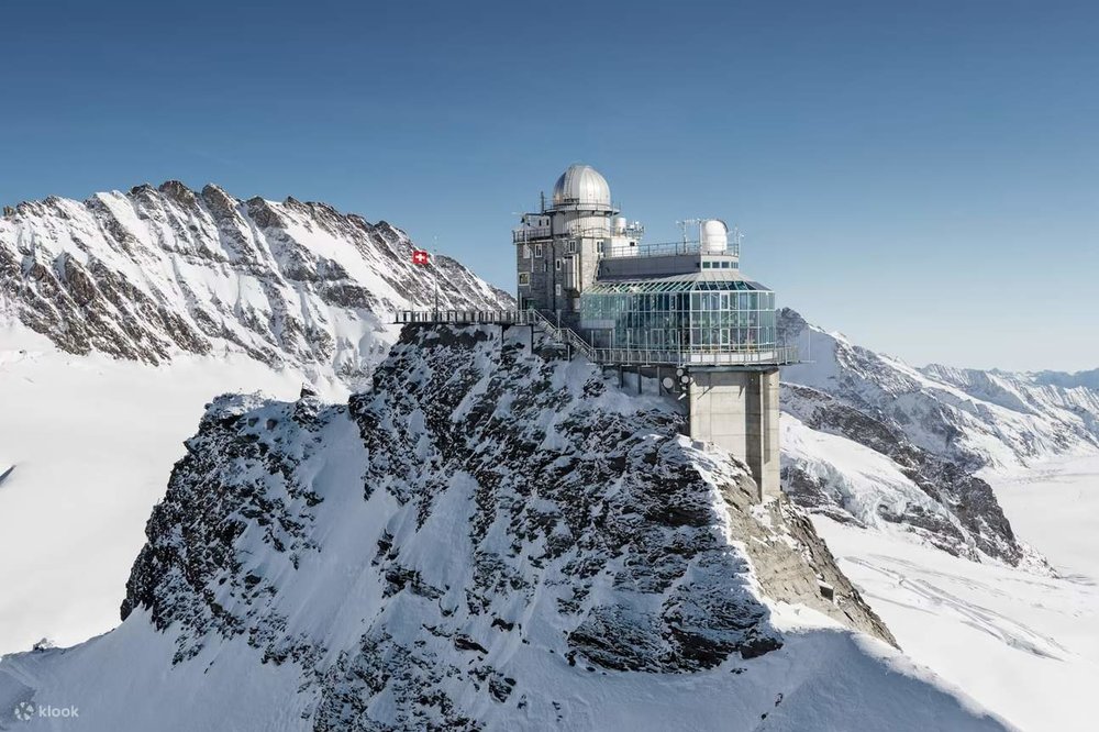 The Sphinx Observation Terrace atop the Jungfrau