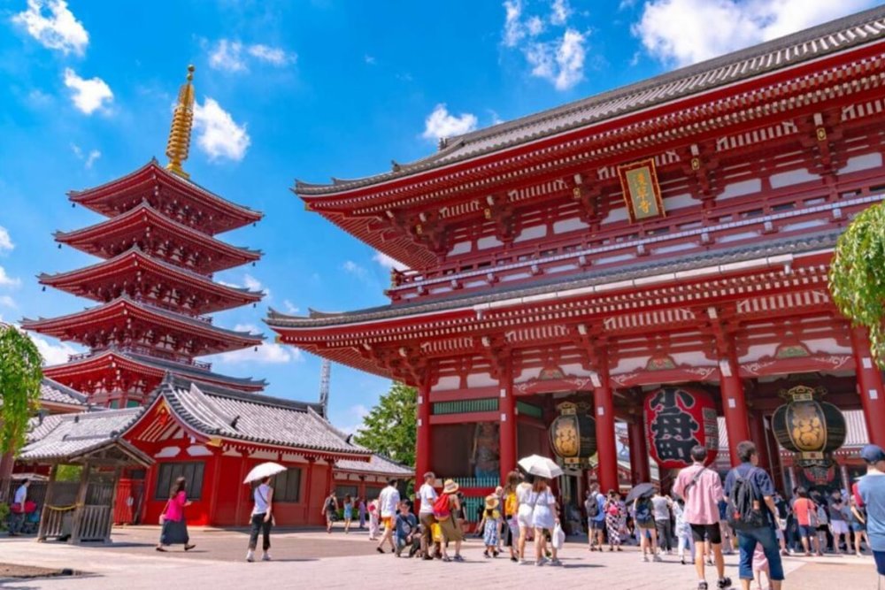 Buổi Sáng: Đến Tokyo & Dạo Bước Asakusa