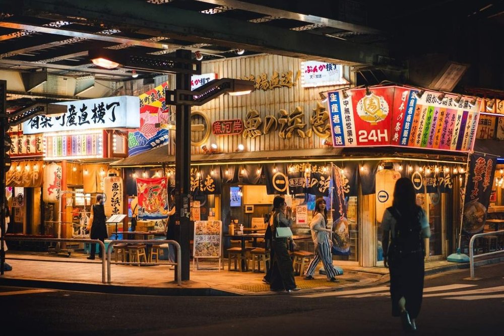 Buổi Tối: Mua Sắm & Ẩm Thực Tại Ginza